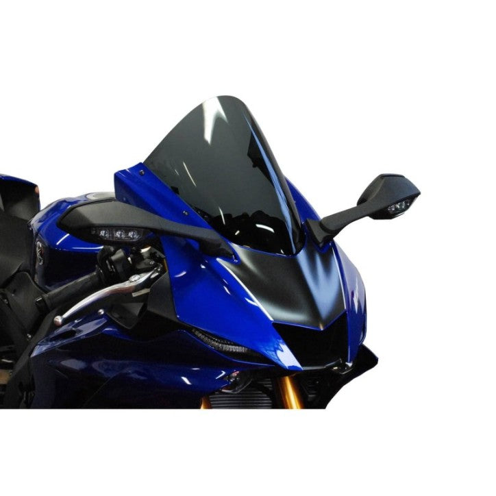 PARE-BRISE PLEXIGLAS HP TRACK RACING TRANSPARENT YAMAHA YZF-R6 2017 - 2023 / YZF-R7 2022 2023