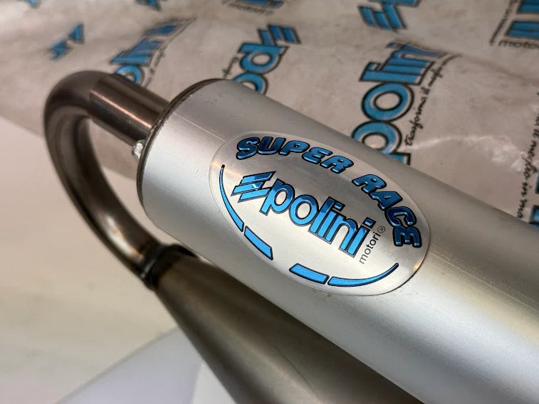 Marmitta Polini For Race 4 200.0297 per Scooter 50 2T Minarelli Orizzontale