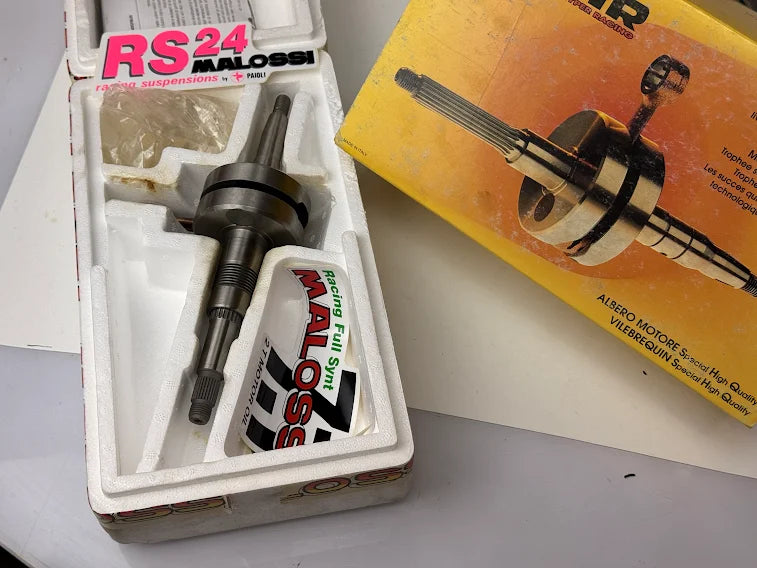 Albero motore Malossi RHQ | Corsa 37,3 mm per scooter 50 2T