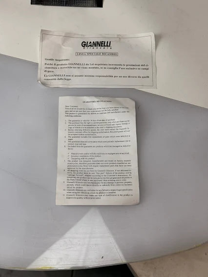 Marmitta Giannelli 31022X senza silenziatore – Corpo scarico per Aprilia SR Ditech 50 2T