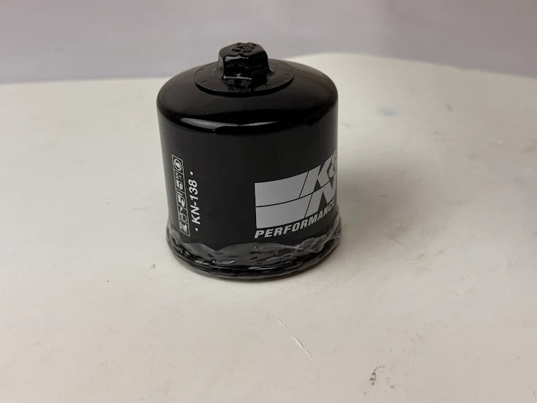 Filtro Olio K&amp;N KN-138 per Moto – Filtro a Cartuccia ad Alte Prestazioni