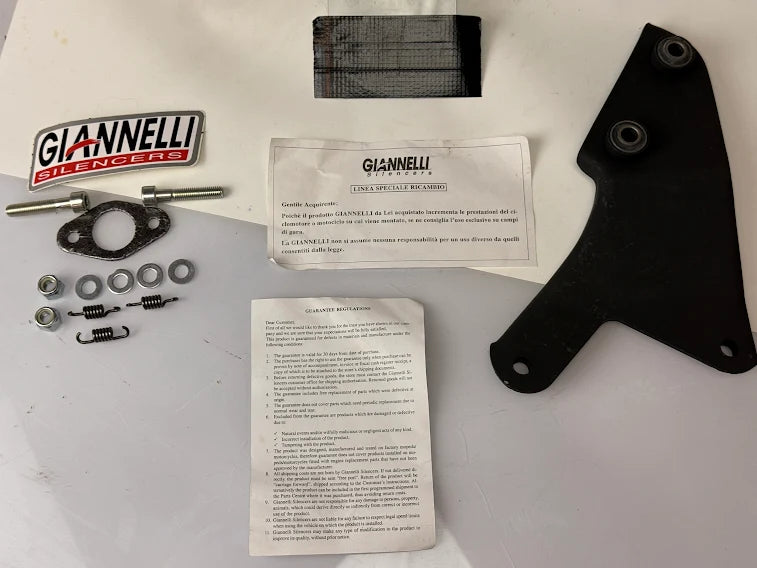 Marmitta Giannelli NR-X 31022X per Aprilia SR DiTech 50 2T – Scarico omologato