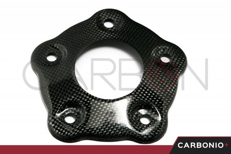 DUCATI AUTOCLAVE CARBON 5-HOLE CROWN HOLDER COVER
